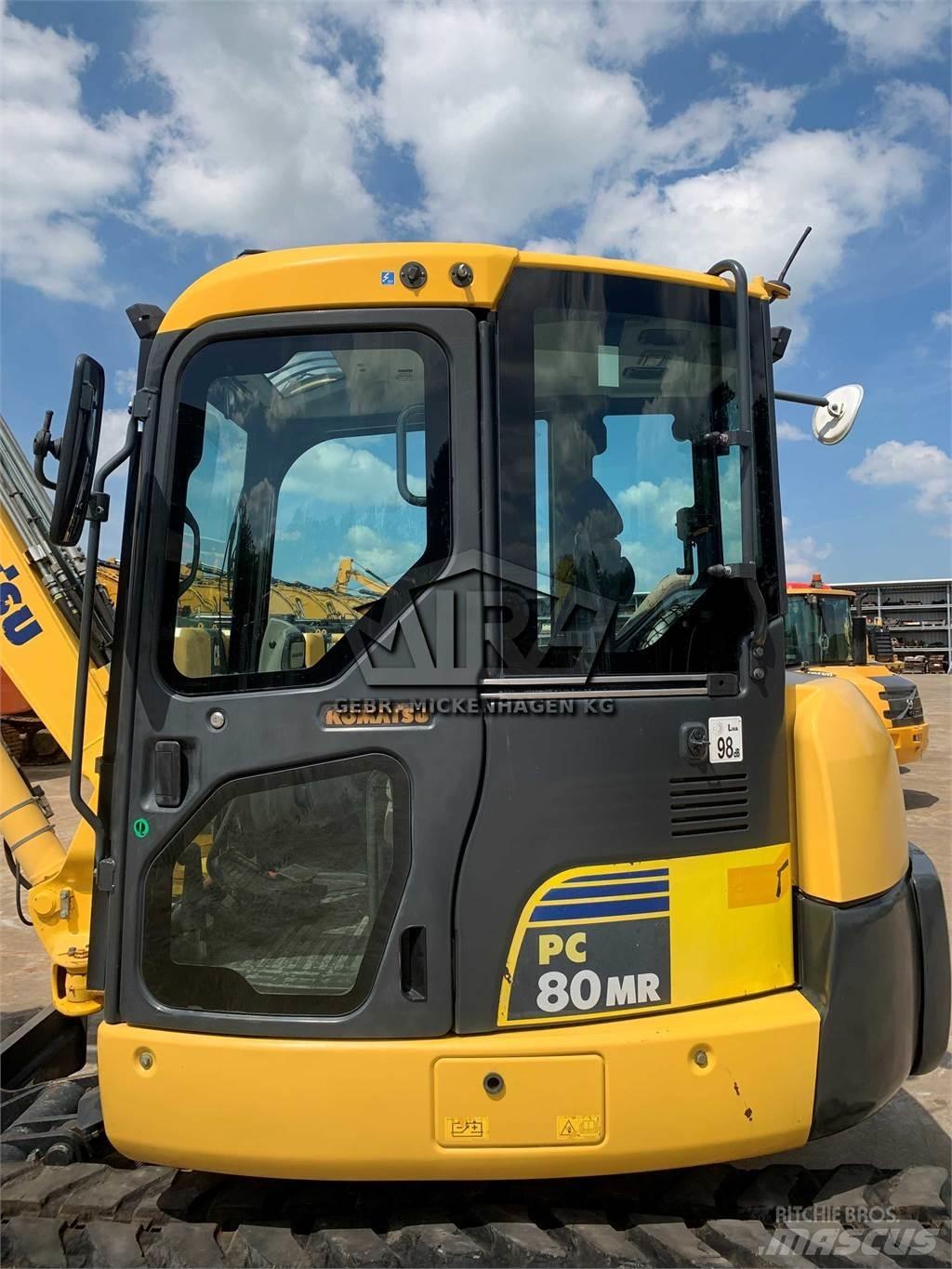 Komatsu PC80 MR-3 Mini excavadoras < 7t