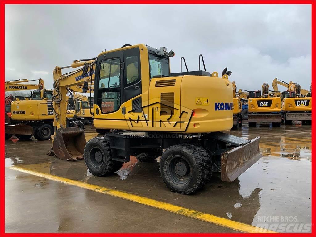 Komatsu PW148-10 Excavadoras de ruedas