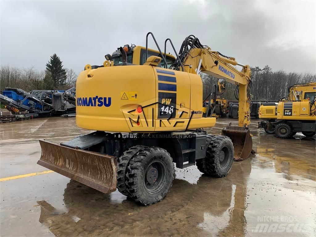 Komatsu PW148-10 Excavadoras de ruedas