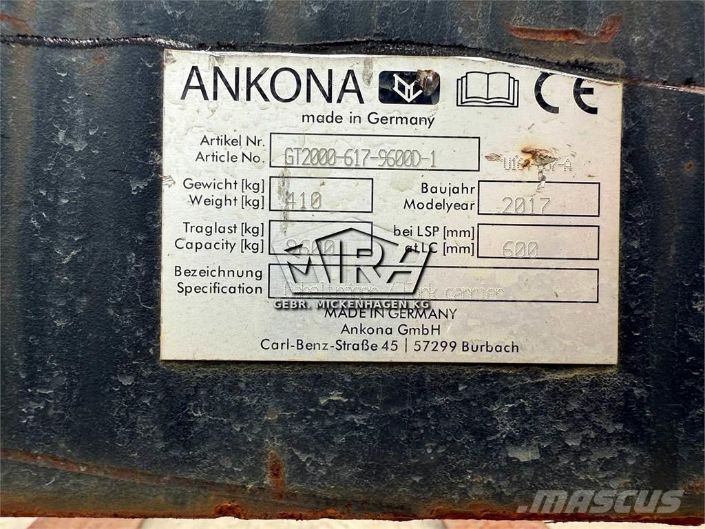 Volvo L150 - L180 Uñas para carretilla