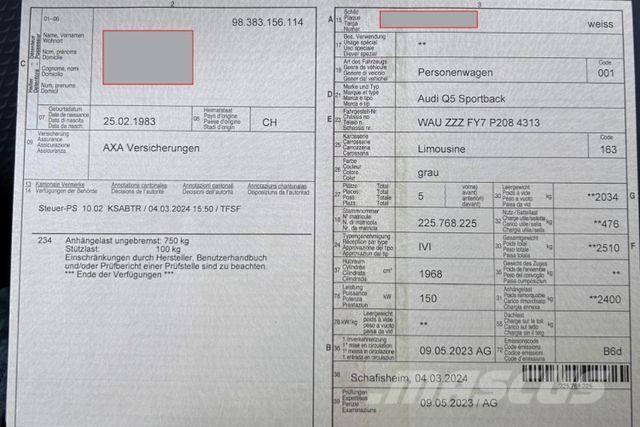 Audi | Q5 Sportback Otras furgonetas