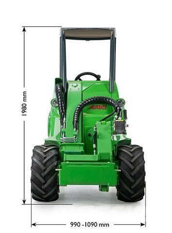 Avant Tecno 423 Cargadoras sobre ruedas