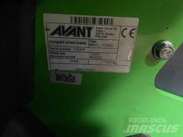 Avant Tecno 640 Cargadoras sobre ruedas