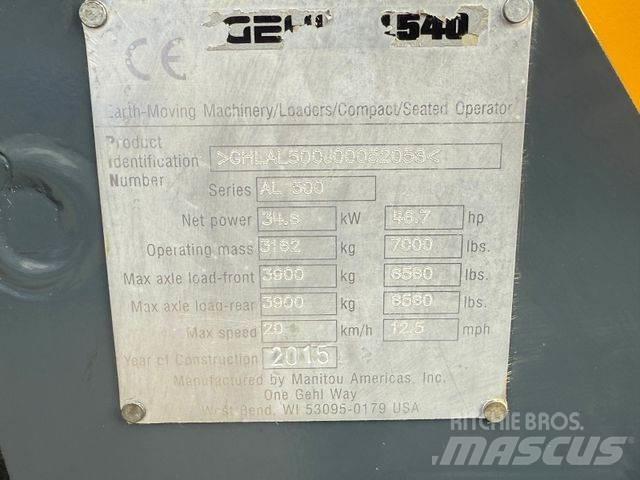 Gehl AL 540 Cargadoras sobre ruedas
