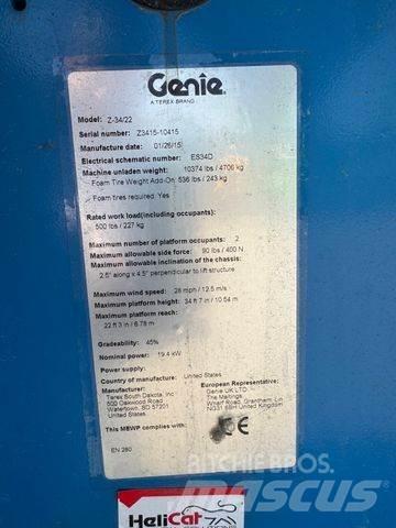 Genie Z-34/22 Plataforma de trabajo articulada