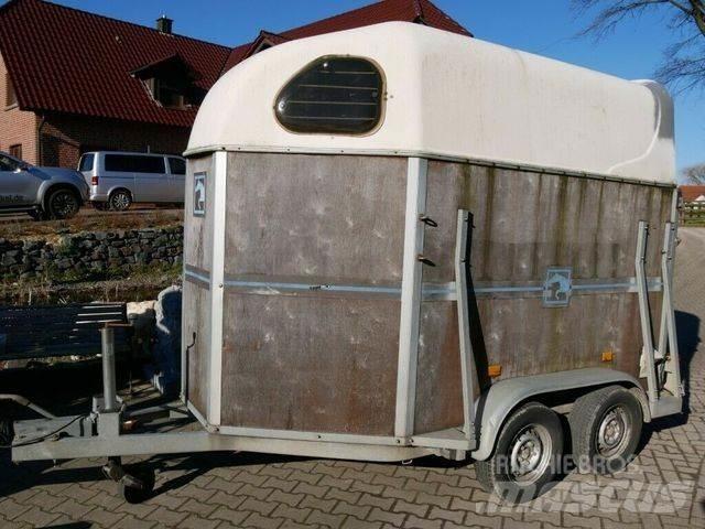  Holz Poly 2 Pferde Remolques para transporte de animales
