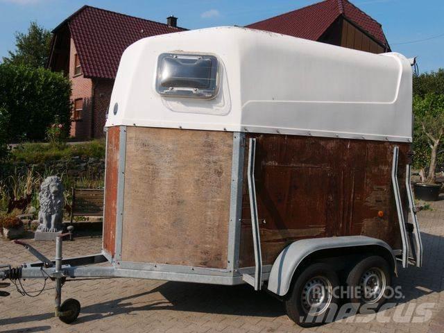  Holz Poly 2 Pferde Remolques para transporte de animales