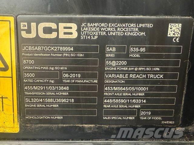 JCB 535-95 Carretillas telescópicas
