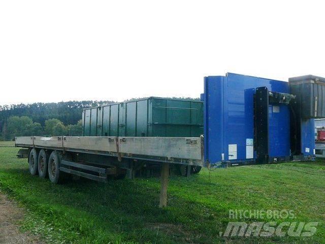 Kögel SN 24 Semirremolques de plataformas planas/laterales abatibles