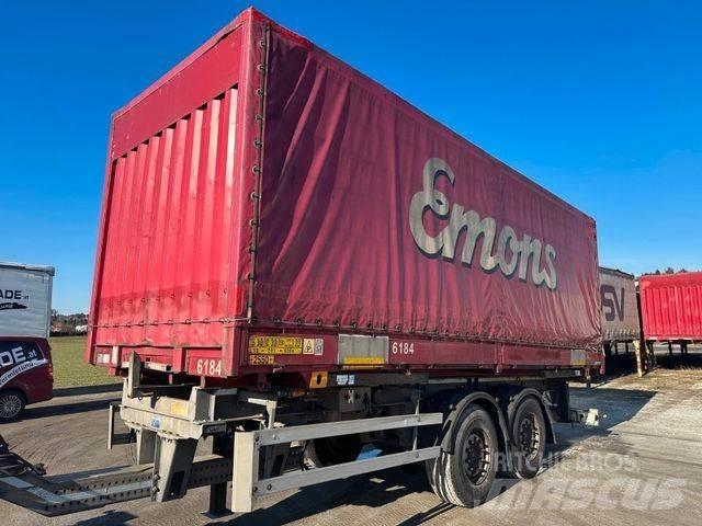 Krone 7,45 Edscha Camión con caja abierta