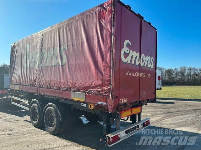 Krone 7,45 Edscha Camión con caja abierta