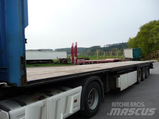 Krone SDP 27 Semirremolques de plataformas planas/laterales abatibles