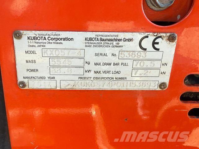 Kubota KX057-4 Mini excavadoras < 7t