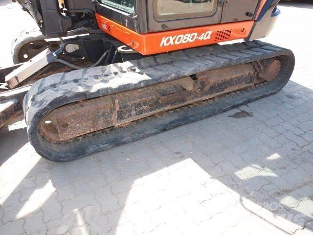 Kubota KX080-4a Mini excavadoras < 7t