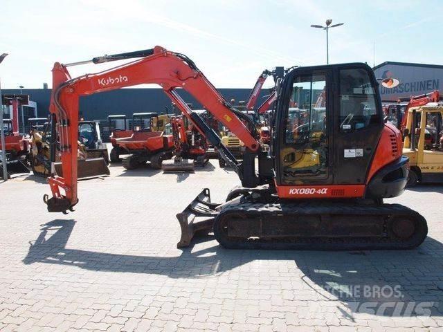 Kubota KX080-4a Mini excavadoras < 7t