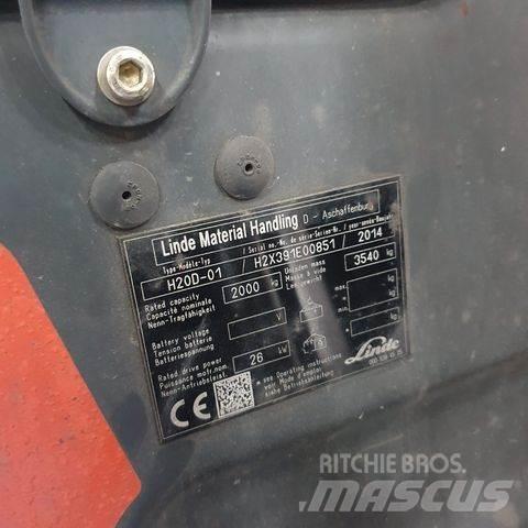 Linde H20D-01 Carretillas diesel