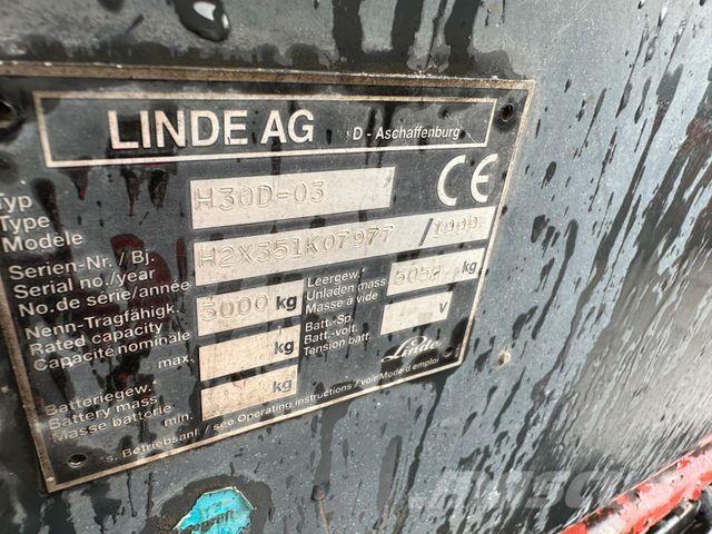 Linde H30D-30 Carretillas elevadoras todo terreno