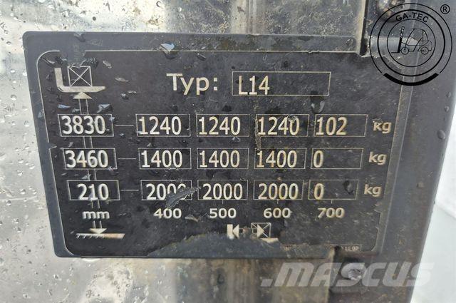 Linde L14i Recogepedidos de gran altura