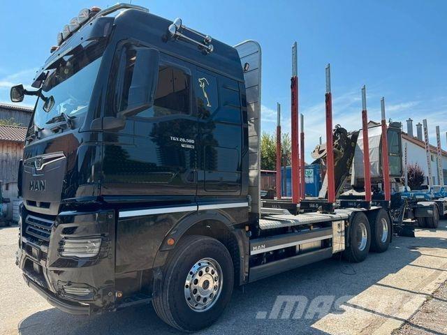 MAN TGX 26.580 Transporte de madera
