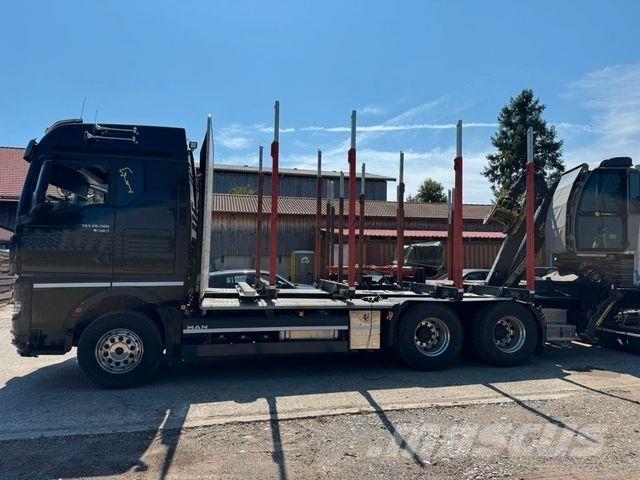 MAN TGX 26.580 Transporte de madera