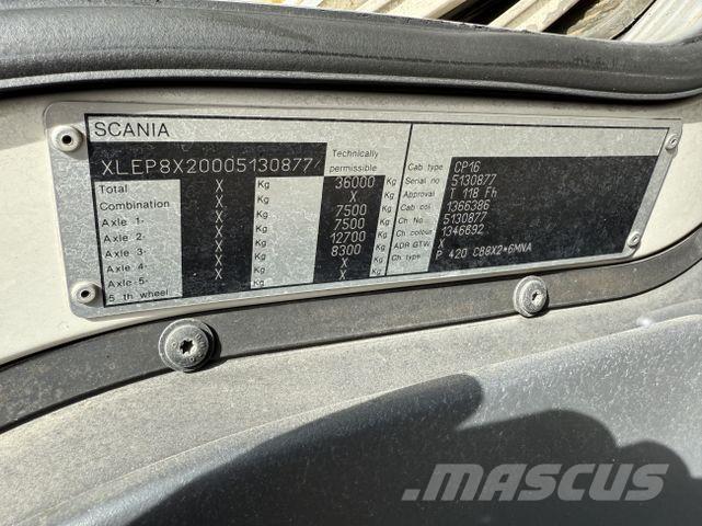 Scania P420 8X2*6 Camiones chasis