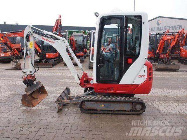 Takeuchi TB 216 Mini excavadoras < 7t