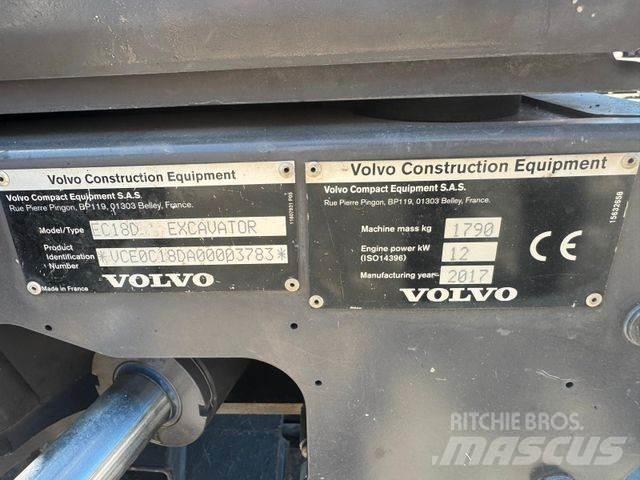 Volvo EC18D Mini excavadoras < 7t