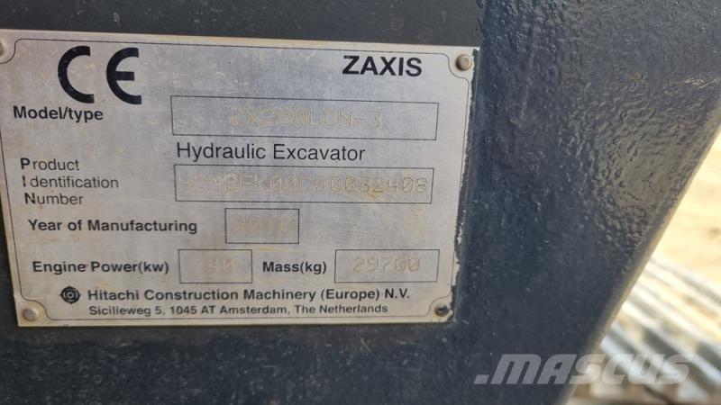 Hitachi ZX280 Excavadoras de cadenas