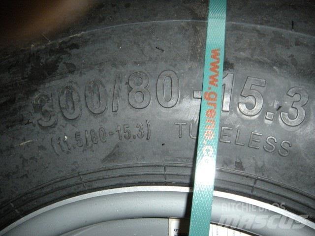  - - - 300-80-15.3 Neumáticos, ruedas y llantas