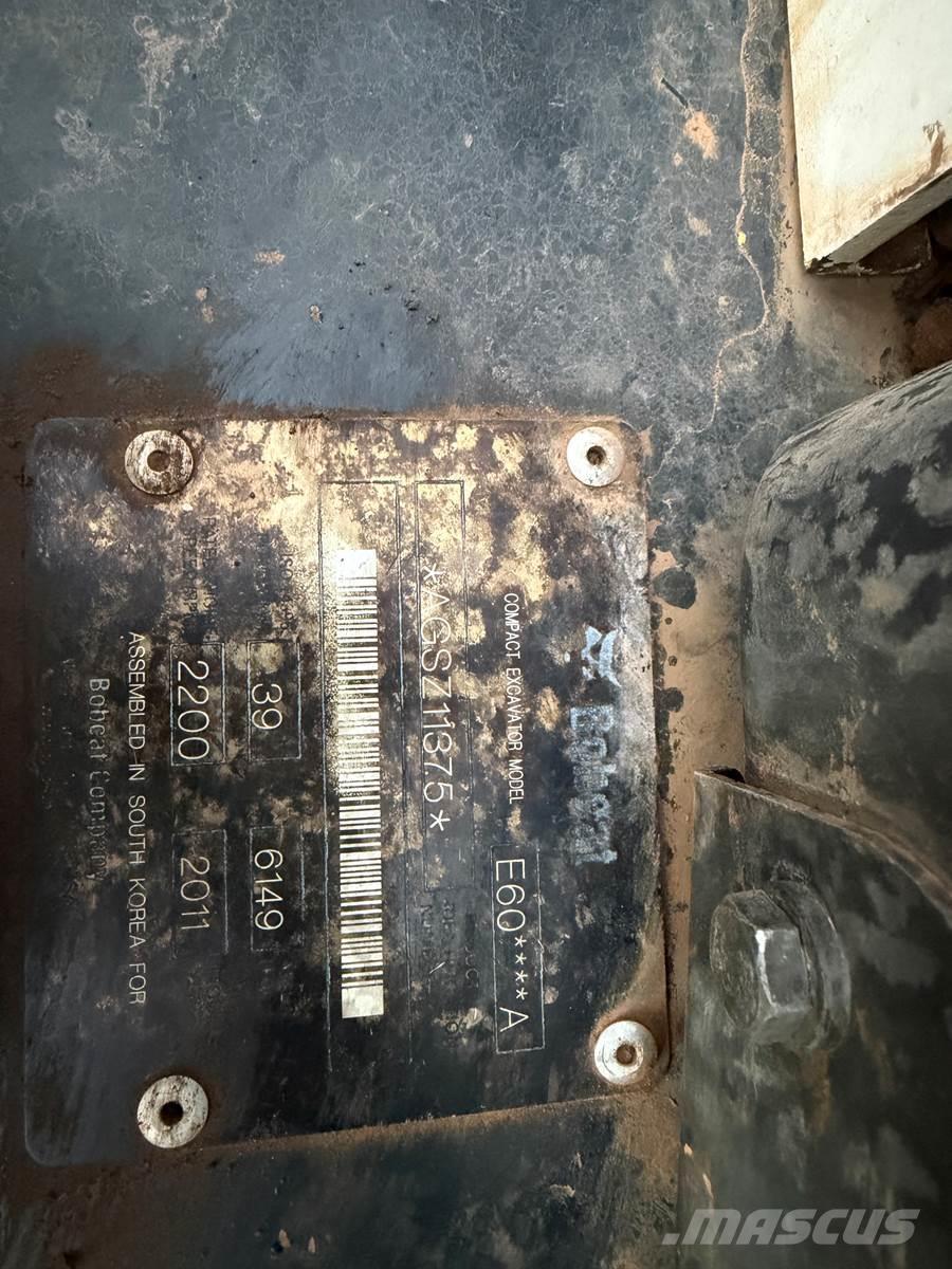 Bobcat E60 Excavadoras de cadenas