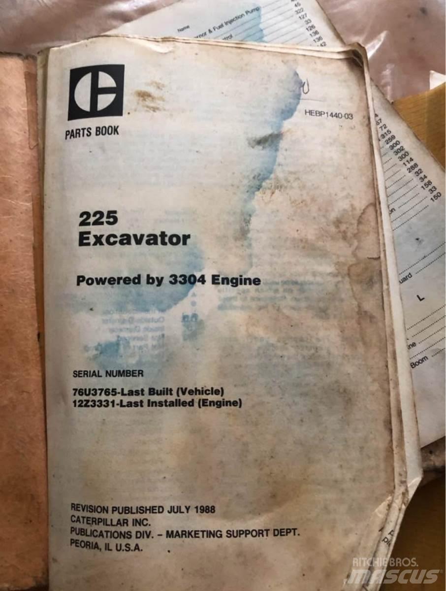 CAT 225 LC Excavadoras de cadenas