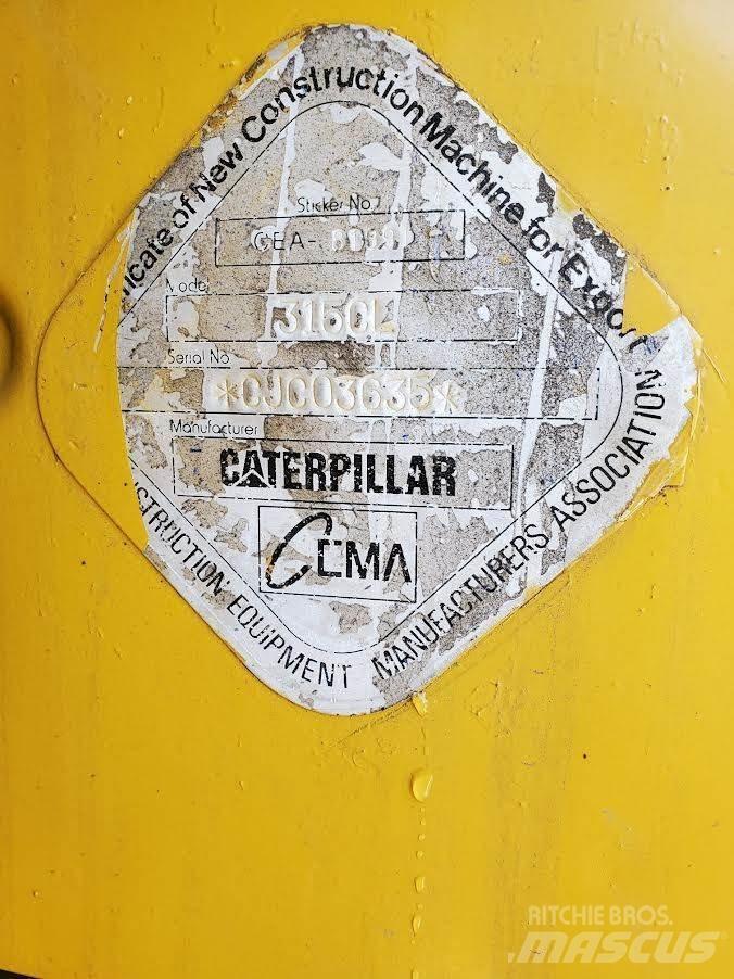 CAT 315CL Excavadoras de cadenas