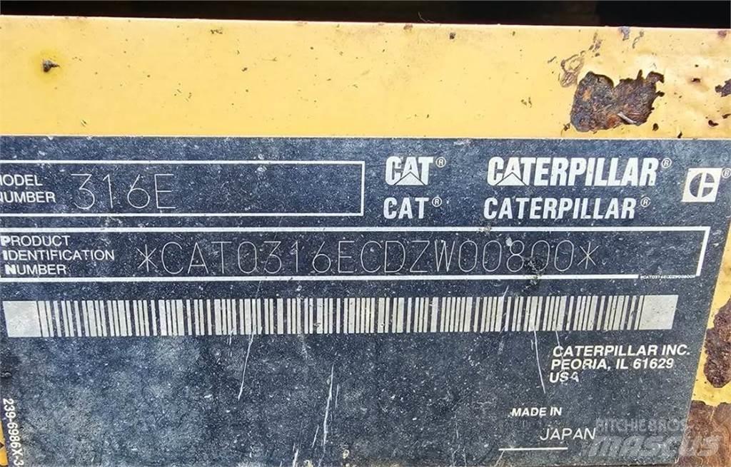 CAT 316EL Excavadoras de cadenas