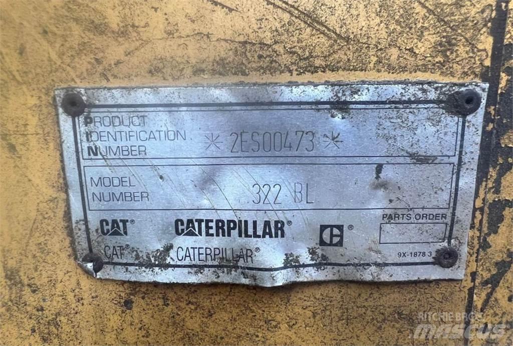 CAT 322BL Excavadoras de cadenas