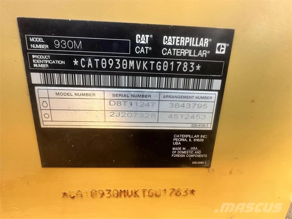 CAT 930M Cargadoras sobre ruedas