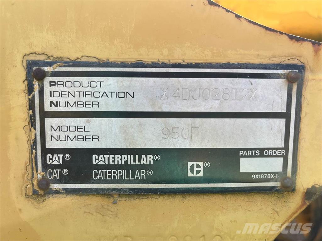 CAT 950F Cargadoras sobre ruedas