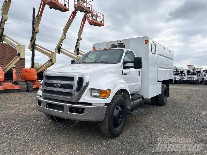 Ford F-750 Camiones volquete para virutas de madera
