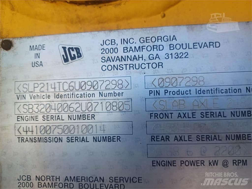 JCB 214 Retrocargadoras