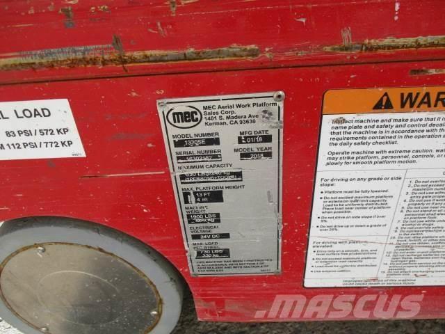 MEC 1330SE Plataformas tijera