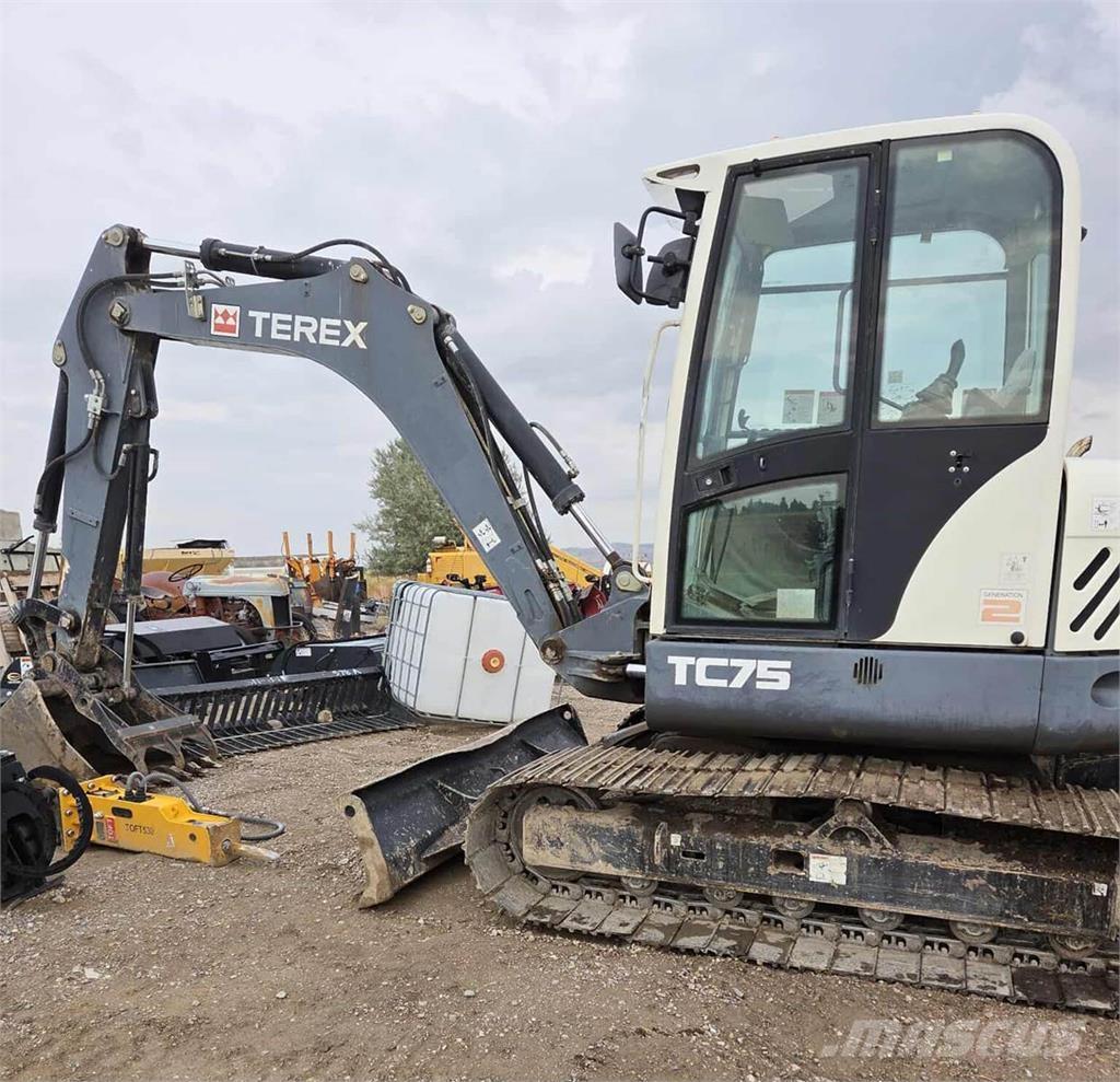 Terex TC75 Excavadoras de cadenas
