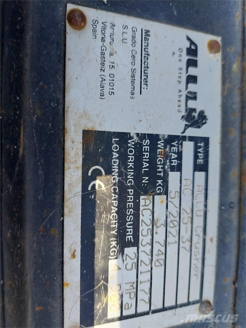 Allu AC 25-37 Construcción - Otros