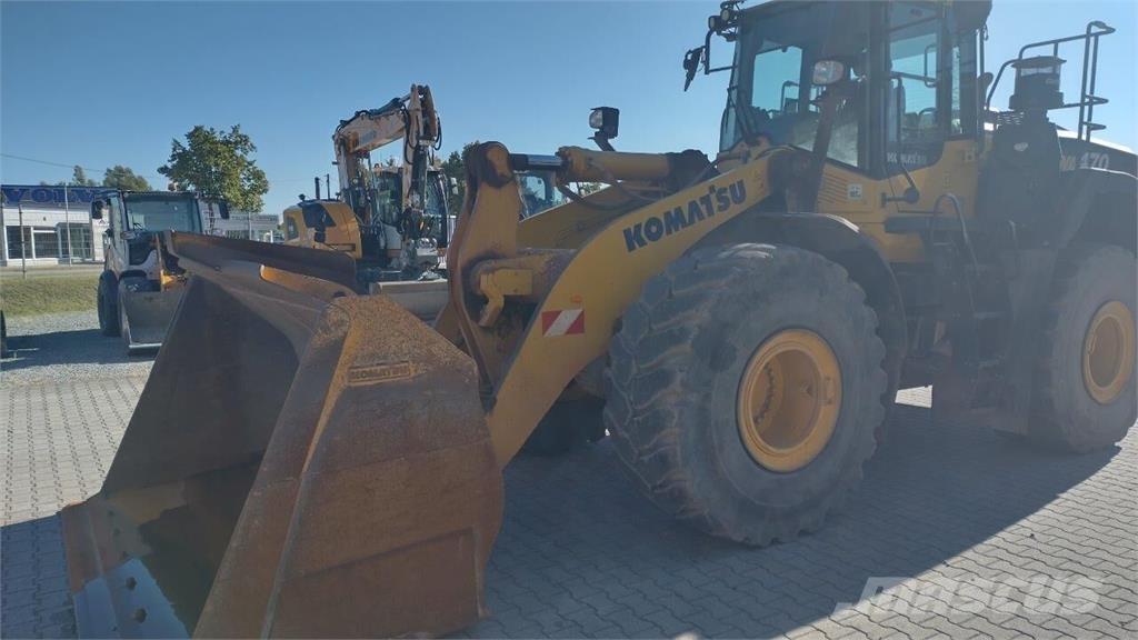Komatsu WA 470-8 Cargadoras sobre ruedas