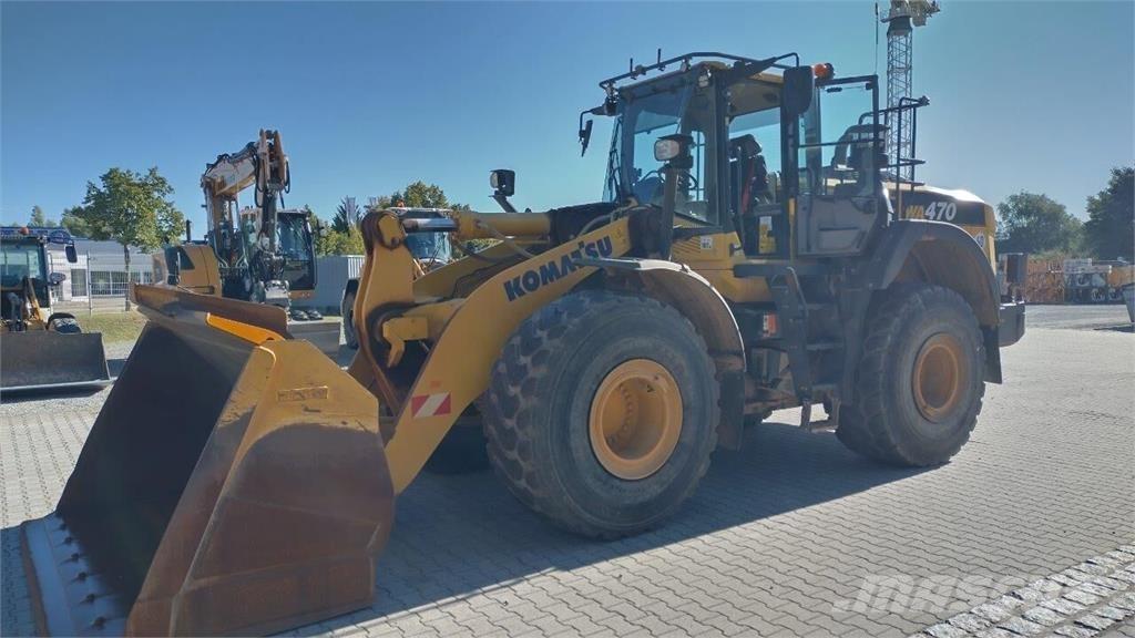 Komatsu WA 470-8 Cargadoras sobre ruedas