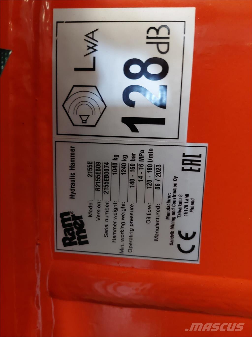 Rammer 2155E Construcción - Otros