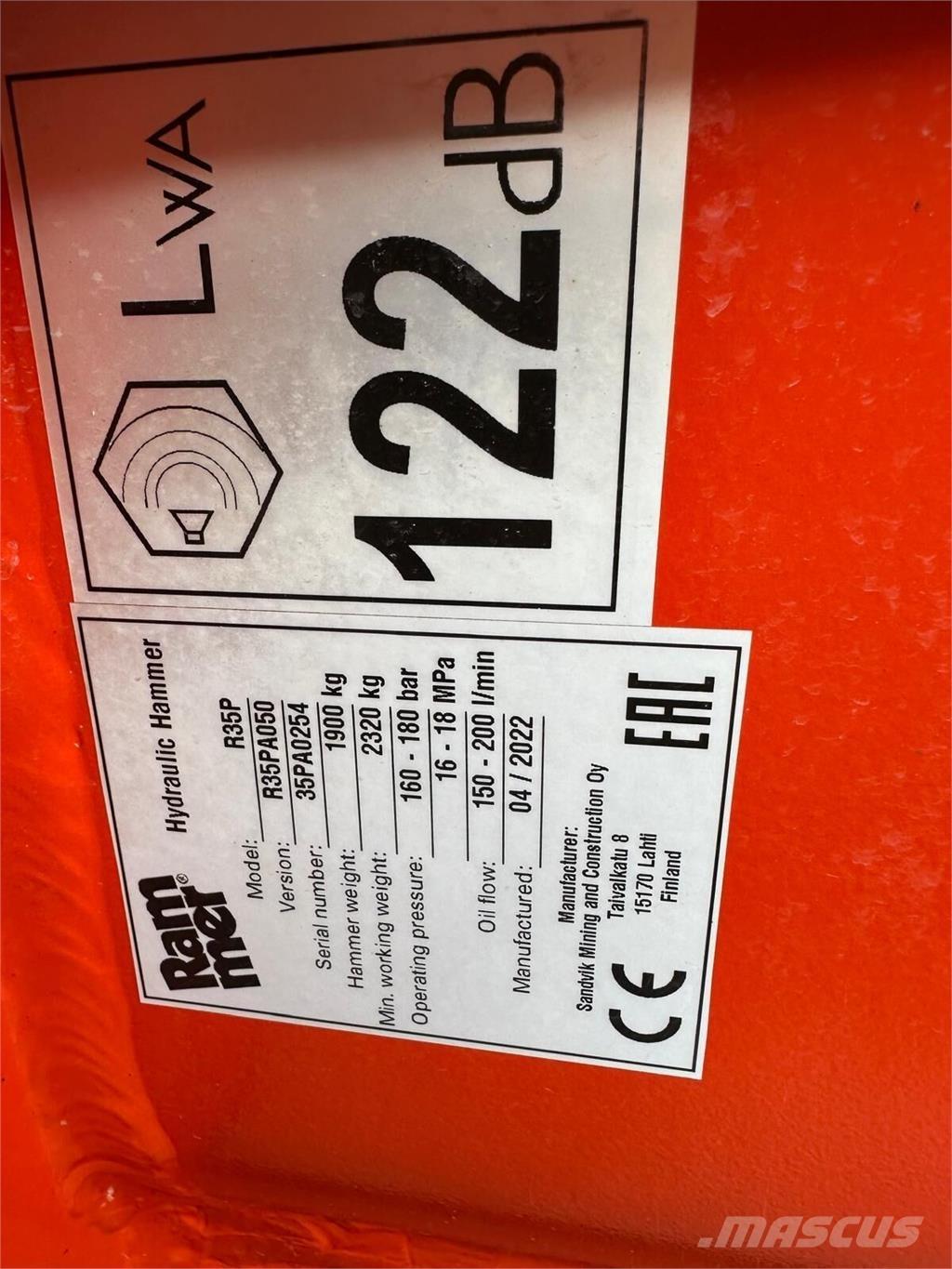 Rammer R35P Construcción - Otros