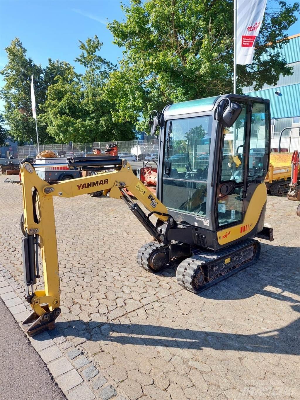 Yanmar SV16 Excavadoras de cadenas
