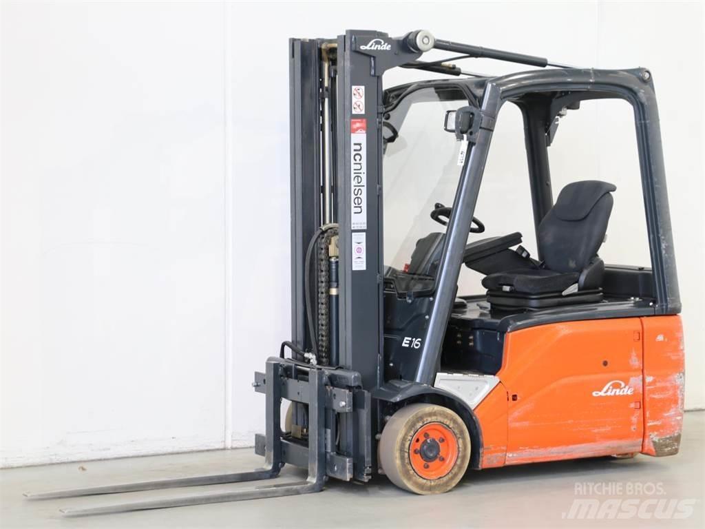 Linde E16/386-01 Carretillas de horquilla eléctrica