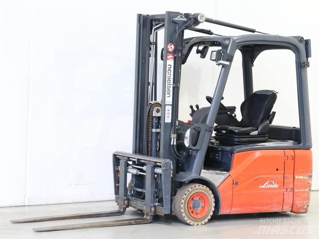 Linde E16/386-01 Carretillas de horquilla eléctrica