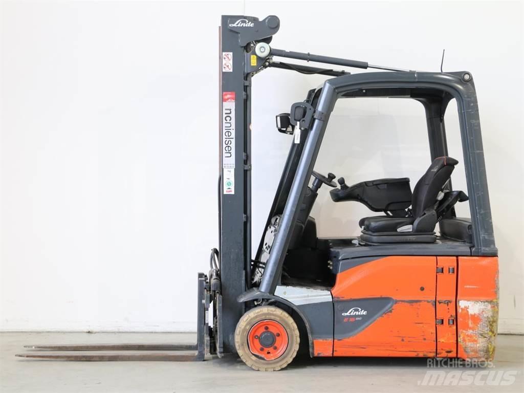 Linde E16/386-02 EVO Carretillas de horquilla eléctrica