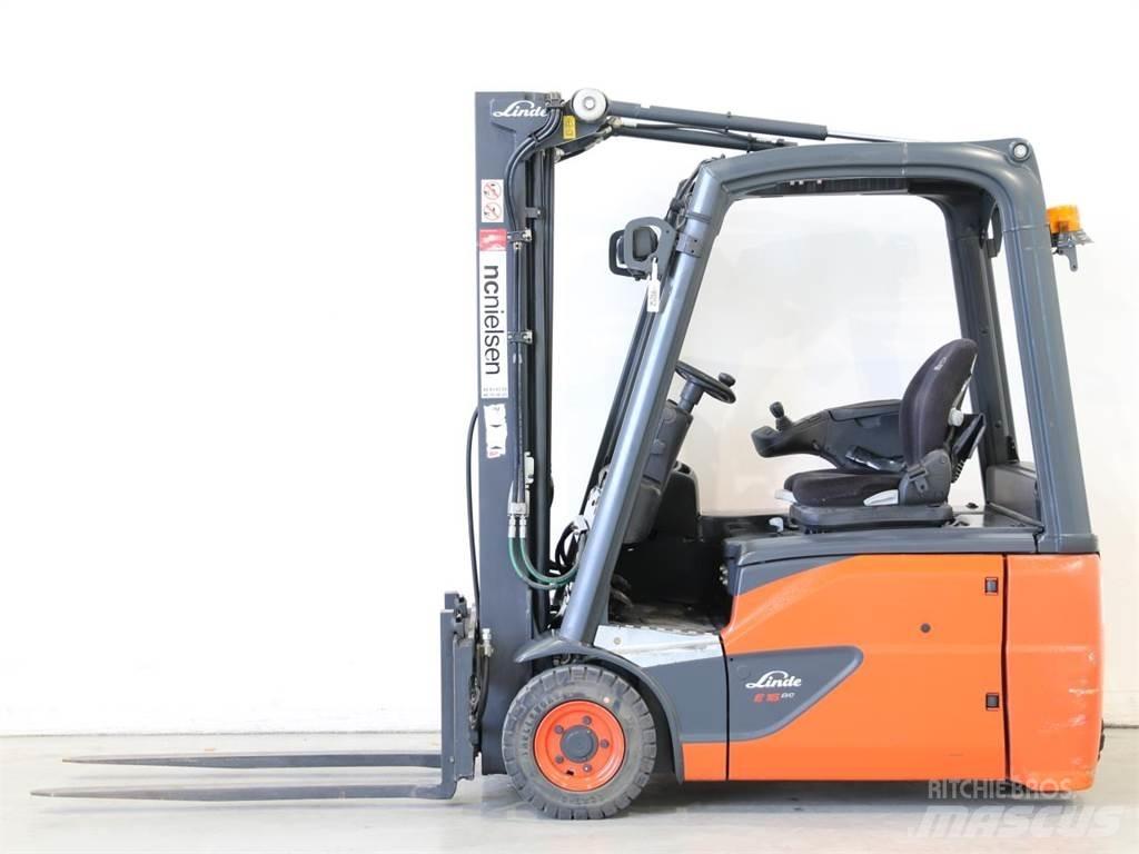 Linde E16/386-02 EVO Carretillas de horquilla eléctrica